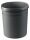 Papierkorb GRIP - 18 Liter, rund, 2 Griffmulden, extra stabil, dunkelgrau, 1 St.
