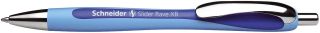 Kugelschreiber Slider Rave - XB, blau (dokumentenecht), 1 St.
