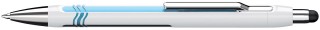 Kugelschreiber Epsilon Touch - XB, blau (dokumentenecht), wei&szlig;/blau, 1 St.
