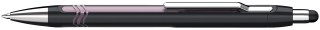 Kugelschreiber Epsilon Touch - XB, blau (dokumentenecht), schwarz/pink, 1 St.