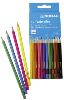 Farbstifte - 3 mm, 12 Farben, Kartonetui , 1 St.