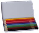 Farbstifte - 3 mm, 12 Farben, Metalletui , 1 St.