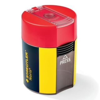 Dosenspitzer Noris® 511 004 - 8,2 mm Ø, 40 x 56 x 42 mm, gelb-schwarz, 1 St.