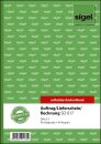 Kombinationsbuch Auftrag/Lieferschein/Rechnung - A5, 1....