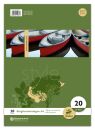 Ringbucheinlage - LIN20, A4, 50 Blatt, 70 g/qm, blanko, 1...