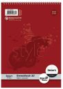 Stenoblock - A5, 40 Blatt, 70g/qm, liniert, 1 St.