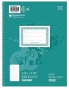 Collegeblock - A5, 80 Blatt, 70 g/qm, 9mm liniert, 1 St.