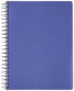 Collegeblock PP Cover - A4, kariert, blau, 1 St.