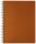 Collegeblock PP Cover - A4, kariert, orange, 1 St.