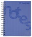 Collegeblock PP Cover - A5, kariert, blau, 1 St.