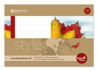 Löschblattheft perforiert A5 10 Blatt 80g/qm, 1 St.