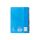 Collegeblock Touch - B5, kariert, 80 Blatt, 90 g/qm, meerblau, 1 St.