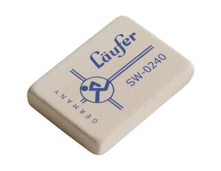 Radierer SW für Blei 40x28x7,5mm , 1 St.