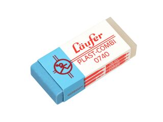 Radierer Plast-COMBI 46x20x9mm, 1 St.