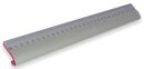 Lineal 30cm - Alu Standard  mit Rutschbremse, 1 St.