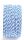 Kordel - 3 mm x 25 m, weiß/blau, 1 St.