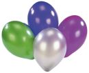 Luftballon - rund, metallic, sortiert, 8 Stück, 1 St.