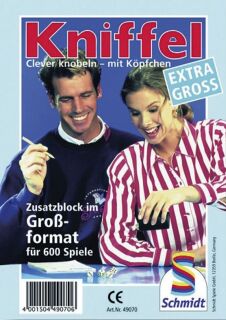 Großer Kniffelblock, 1 St.
