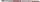 Haarpinsel Aquarell Größe 02 rot, 12 St.