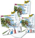 Zeichenkarton 120 g/qm, DIN A3, 25 Blatt, 1 St.