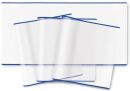 7190 HERMÄX Buchschoner 190x380 mm normal lang, 10 St.