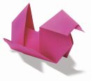 Faltblätter 10 x 10 cm - 10 Farben sortiert, 100 Blatt, 70g/qm, 5 St.