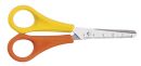 Schere Kids - 13 cm, rund, gelb/orange, 1 St.