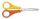 Schere Kids - 13 cm, rund, gelb/orange, 1 St.