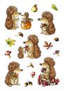 3367 Sticker DECOR Igel, 10 St.