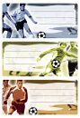 5598 Schuletiketten - Fussball, 1 St.