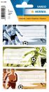 5598 Schuletiketten - Fussball, 1 St.