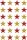 3732 Sticker MAGIC Sterne, glittery, 10 St.