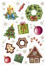 15072 Sticker DECOR Weihnachtszeit, 10 St.