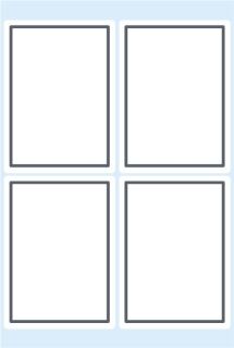5713 Schuletiketten neutral grauer Rand 40x55 mm, 1 St.