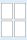 5713 Schuletiketten neutral grauer Rand 40x55 mm, 1 St.