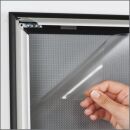 POV® Klapprahmen Double Colour, DIN A1 Silber-Schwarz