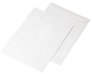 Versandtasche - C4, haftklebend, o. F., weiß, Innendruck, 90 g/qm, 250 Stück, 1 St.