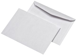 Briefumschläge Kuvermatic B6, ohne Fenster, nassklebend, 75 g/qm, 1000 Stück, 1 St.