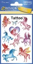 Z-Design 56669, Kinder Tattoos, Einhörner, 1...