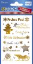 Z-Design 52720, Weihnachtssticker, Schriftzug:...