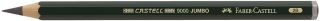 Bleistift Castell® 9000 Jumbo - 2B, dunkelgrün, 6 St.