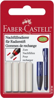 Ersatzradierer Eraser Pen, Kunststoff, auf Blisterkarte, 5 St.