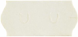 Preisauszeichner Etikettenrolle - 26x12 mm, permanent, weiß, 1 St.