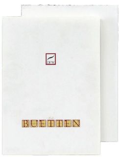 Briefblock Echt Bütten - A4, 40 Blatt, weiß, 1 St.