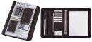 Ringbuchmappe OFFICE SET - A4, Lederimitat, schwarz, 1 St.