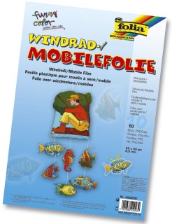 Fensterfolie - Mobile, 0,2 mm, 5 Stück, 50 x 70 cm, 5 St.
