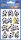 Z-Design 53392, Kinder Sticker, Fußbälle, 3 Bogen/30 Sticker, 10 St.