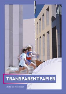 Transparentpapier - Block mit 20 Blatt, 70 g/qm, A3, 1 St.