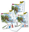 Zeichenkarton 250 g/qm, DIN A4, 25 Blatt, 1 St.