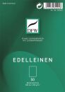 Briefkarte Edelleinen - A6 hoch, 50 Stück, 1 St.